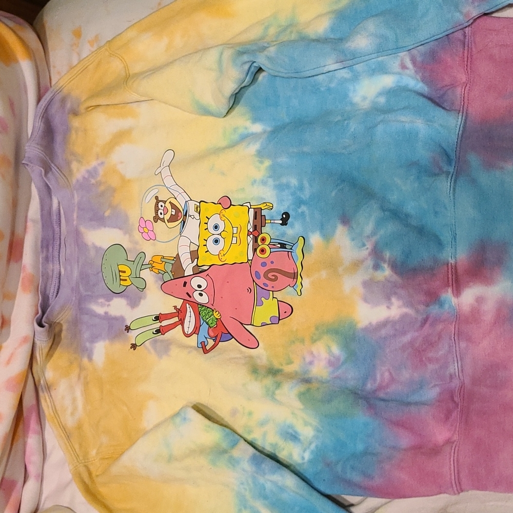 Nickelodeon tie dye sweatshirt